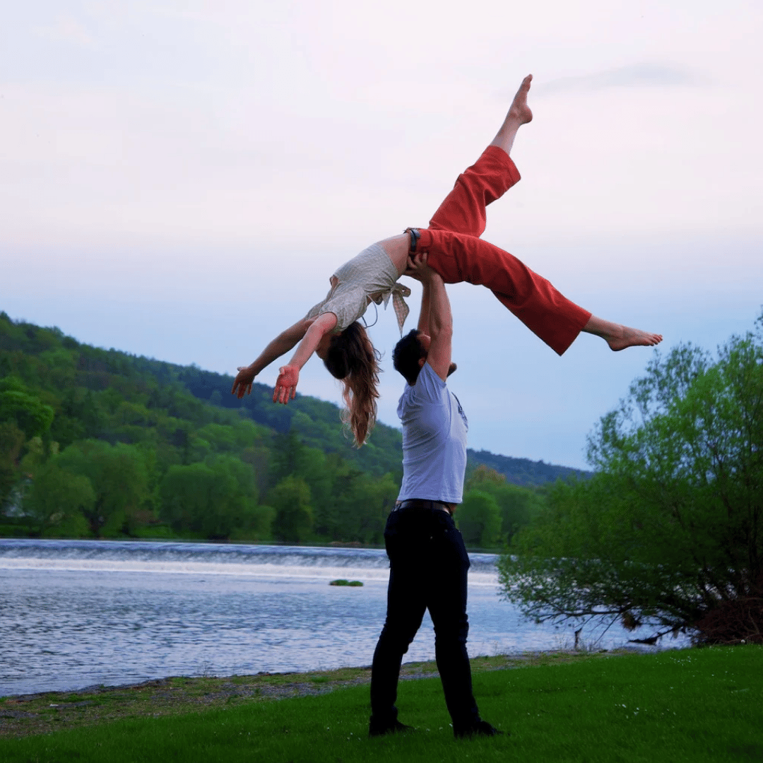 Poster for Acro & Dance Lifts Workshop
